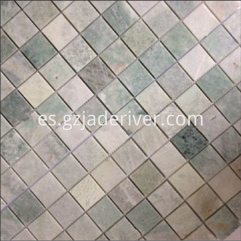 Crisscross Green Marble